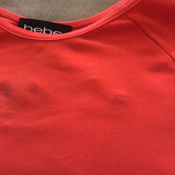 🎉 2X HP!! NWT!! Bebe long sleeve raglan bodycon dress size small - Picture 12 of 14